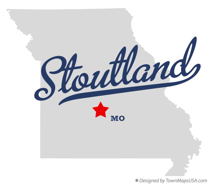 Map of Stoutland, MO, Missouri