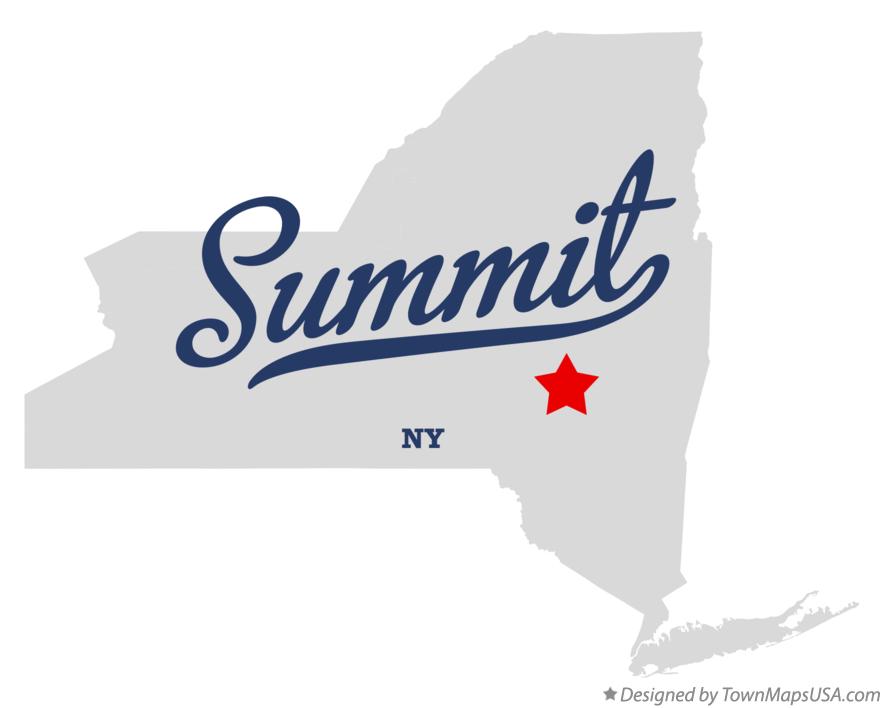 Map of Summit, NY, New York