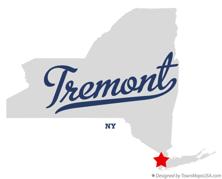 Map of Tremont, NY, New York