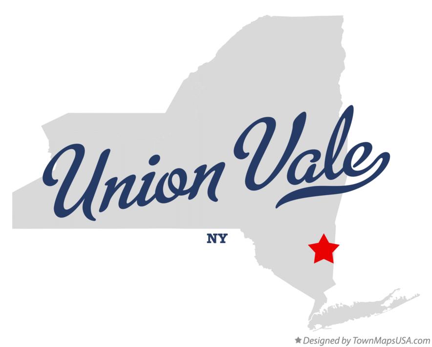 Map of Union Vale, NY, New York