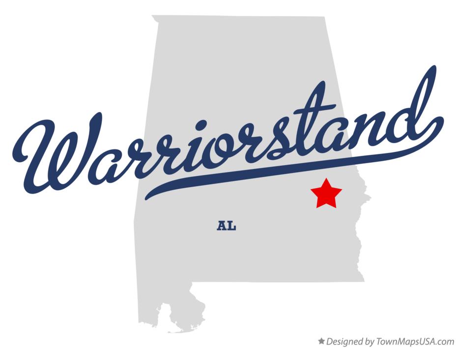 Map of Warriorstand, AL, Alabama