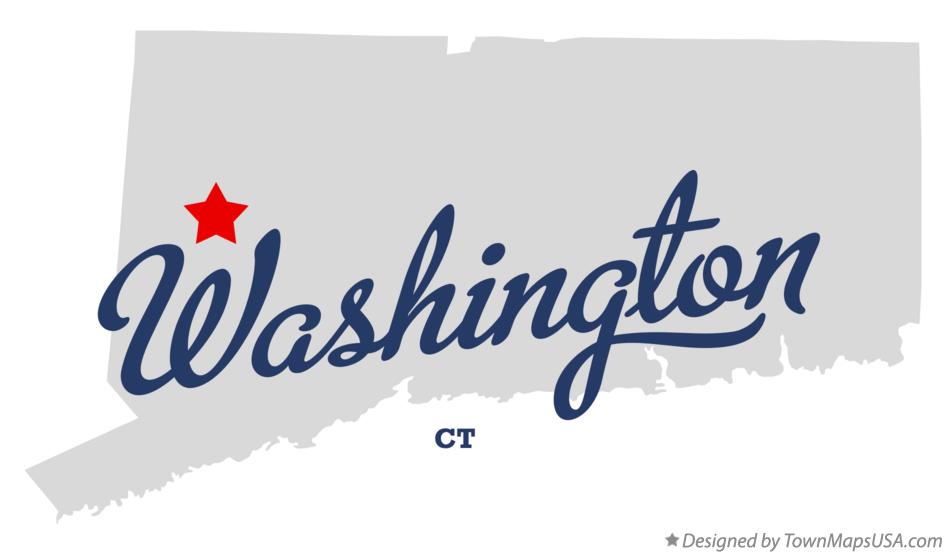 Map of Washington, CT, Connecticut