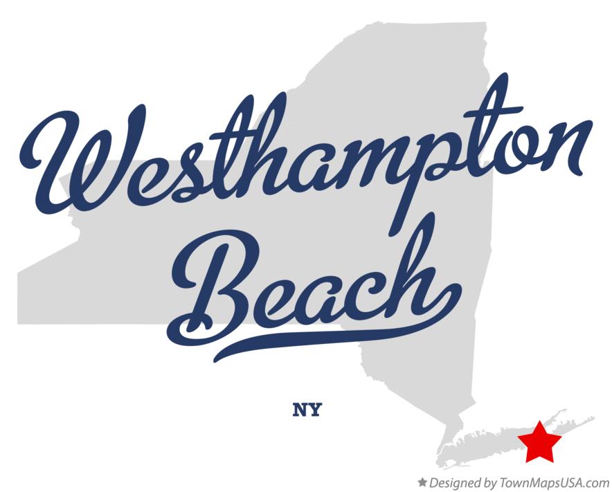 Map of Westhampton Beach, NY, New York