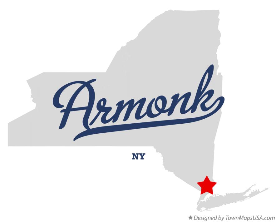 Map of Armonk NY New York - Map Of Armonk Ny