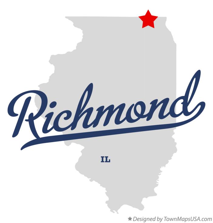 Richmond Il Map
